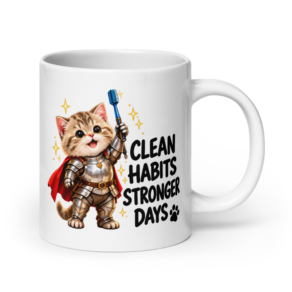 White Glossy Mug
