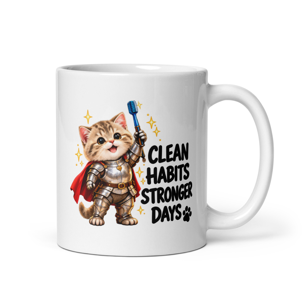 White Glossy Mug